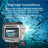 Waterproof Case&Floating Hand Grip Compatible with Insta360 GO 3S, Protective Underwater Dive Housing Shell with Bracket Accessories for Insta360 ...