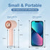 Handheld Mini Fan with Aromatherapy,Rechargeable Fan Portable USB Fan Personal Cooling Fan with 3 Speeds Battery Operated for Travel, Desk,Outdoor...