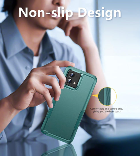 JXVM for Motorola Moto G-Stylus-5G-2023 Case: Military Grade Shockproof Rugged Protective Phone Cover, Sturdy Hybrid Dual Layer TPU Hard Shell Dro...
