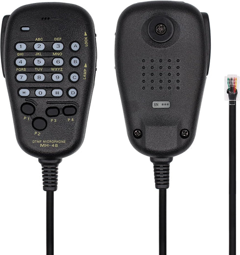 Handheld Microphone Speaker MH-48A6J with Button for YAESU FT-2900R FT-8900R FT-7900R FT-1807 FT-7800R FT-1900R FT-1500M FT-8500M radios......