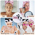 6 Pcs Puffy Spa Headband and Wristbands for Face Washing Skincare Headbands for Women Face Wash Headband Soft Makeup Skin Care Hair Accessories fo...