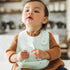 green sprouts Unisex Baby Scoop Silicone Bib, Light Spice...