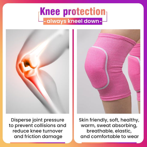Volleyball Knee Pads,Knee Pads for Women,Men,Kids,Girls,Knee Brace for Basketball Volleyball Football Dance Yoga Tennis Running Cycling Workout Cl...