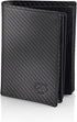 Stealth Mode Large Mens Bifold Wallet with ID Window and RFID Blocking (Carbon Fiber)...