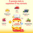 Calcium Magnesium Zinc Gummies with Vitamin D3 & B12, Sugar Free Calcium Supplements for Women Men Support Bone, Muscle Teeth, Mood & Immunity, Ve...