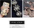 TANOSII Sew on Rhinestones 100 PCS Mixed Shapes Glass Rhinestones Sew on Crystal Gems Mental Flatback with Silver Claw for Jewelry Crafts Clothes ...