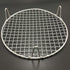 Round Barbecue Wire Rack with 2" Height Legs Dia 9.5" Multi-Purpose Grill Cooling Rack for Airfryer Instant Pot/Pressure Cooker Heavy Duty Stainle...