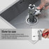 Tub Drain Remover Wrench, Heavy Duty Drain Wrench Aluminum Alloy Wrench for Install and Remove Most Bath and Shower Drains...