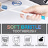 Extra Soft Toothbrushes for Adults - Wide Head Flossing Brush Tapered Bristles Ultra Clean Brushes Individually Wrapped Travel Toothbrush Variety ...