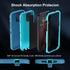 Sansunto for iPhone 13 Pro Max & iPhone 12 Pro Max Heavy Duty Shockproof Case, Full Body Protection Silicone Rubber with Hard PC Tough Rugged Dura...