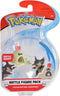 Pokémon 95003 2" Battle Action Figure Includes 2" Alolan Rattata and 2" Sandygast (Pack of 2)...