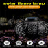 3.7v 10w Solar Lantern Light Outdoor Ip65 Waterproof Round Garden Hanging Atmosphere Night Lamp Black...