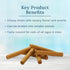 Blue Buffalo True Chews Sticks Natural Cat Treats, Chicken Recipe, Meaty & Savory Treats Made in The USA, 3-oz. Bag...