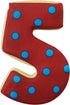 R&M International Numbers 3" Cookie Cutters, Assorted Colors, 9-Piece Set...