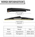 Rear Wiper Arm Blade Nut Set Replacement for Ford Expedition Lincoln Navigator 2009-2016,Rear Wiper Cover Accessories Assembly, Wiper Cap Set for ...