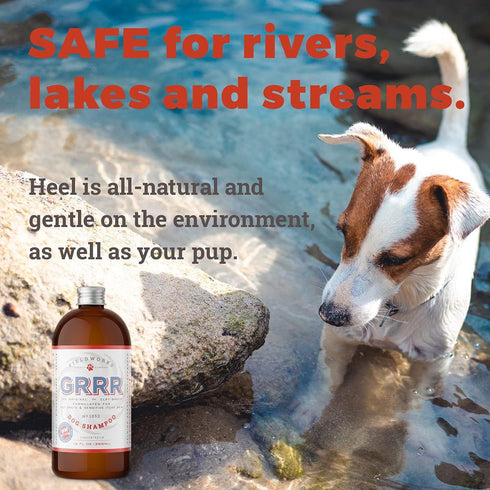 Heel 's New Name - GRRR. Same great product from The Makers of Moosh – Natural Dog Shampoo with Lavender Essential Oils for Itchy Skin,Hot Spots, ...