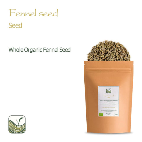 Fennel Seed Organic Herbal Delicacy - Culinairy Grade - Foeniculum Vulgare Seeds Fenkel - Fennel Seeds For Cooking Organic Fennel Fenal Seeds...