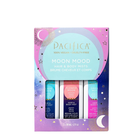 Pacifica Beauty | Moon Moods Hair Perfume & Body Spray Trial Set | Featuring Dream Moon Mini | 3 Scents | Fragrance Sampler Gift Set | Natural + E...