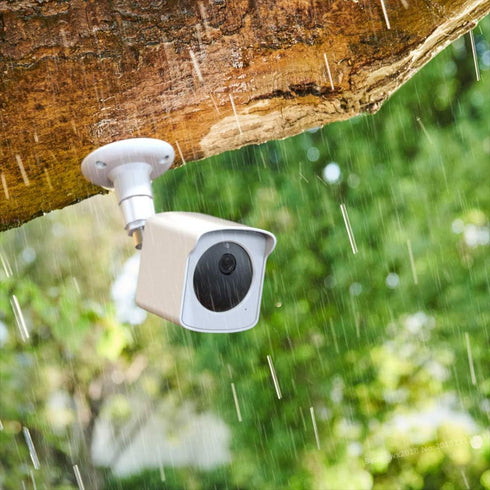 PEF Mount for All-new Wyze Cam Outdoor, Weatherproof Protective Cover and 360 Degree Adjustable Wall Mount for Wyze Camera Outdoor Indoor Wire-Fre...