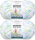 Bernat Baby Blanket Funny Prints Yarn - 2 Pack of 300g/10.5oz - Polyester - 6 Super Bulky - 220 Yards - Knitting/Crochet......