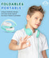 C3 Kids Headphones Wired, On-Ear Wired Headphones for Boys Girls with 3.5mm Jack, Foldable, Adjustable Headband, Child Headphones for School Home ...