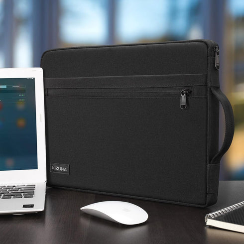 KIZUNA Laptop Tablet Sleeve 10 Inch Water-Resistant Computer Case Hand Bag for 9.7"- 11" iPad Pro/10.2 iPad/10.9 iPad/10.5" Samsung Galaxy Tab/10....