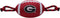 Pets First NCAA GEORGIA BULLDOGS Football Dog Toy, Tough Quality Nylon Materials, Strong Pull Ropes, inner SQUEAKER, Collegiate Team Color...