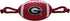 Pets First NCAA GEORGIA BULLDOGS Football Dog Toy, Tough Quality Nylon Materials, Strong Pull Ropes, inner SQUEAKER, Collegiate Team Color...