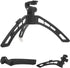 Foldable Mini Tripod Stand for DSLR Cameras and Webcam with 1/4 Thread Padded on Surface and Leg Bottom Light Weight but Heavy Duty for Vlogging a...