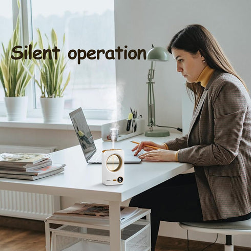Essential Oil Diffuser Small for Bedroom Powerful Cool Mist Air Ascent Diffuser for Home Timer Gifts of Excellence for Car (Mini-X)...