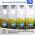 MAXvolador G9 LED Bulb Dimmable, Daylight White 6000K, 40W T4 Halogen Equivalent, Bi Pin Base 4W G9 Light Bulbs for Chandelier Lighting, 400LM, 6 ...