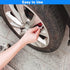 Pencil Tire Pressure Gauge (5-50PSI&10-75PSI), Sealed Zinc Alloy Nozzle and Silvery Aluminum Tube Body, Suitable for Bikes,Cars, Trucks...