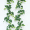 2 Strands Artificial Scindaps Vines Garland 73" Fake Vine with Silk Green Leaves Faux Hanging Plants Greenery Decoration for Bedroom Wall Party We...
