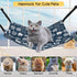 Cat Hammock Ferret Cage Cat Cage Cat Accessories Ferret Cage Cat Accessories for Indoor Cats Kitten Bed Dog Hammock Ferret Hammock Pet Accessories...