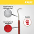 ENKAY - Dental Pick Set with Colored Handles, 7 Pieces...