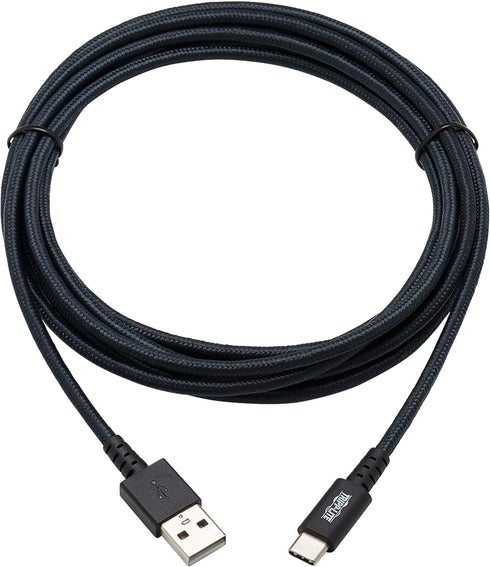 Heavy Duty USB-A to USB C Charging Sync Cable Android M/10ft...