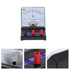 Angoily Ammeter Physics Experiment Apparatus Analog Ampere Tester Hand Tools Analog Galvanometer Manual Volt Meter Current Measuring Indicator Mic...
