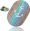 Personality Mouse Pad with Coaster Set, Anchor Nautical Marine Themed Fashion Design Mouse Pad Non-Slip Rubber Gaming Mouse pad Computer Laptop...
