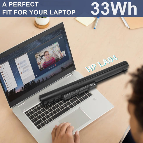 TREE.NB Laptop/Notebook Battery Replacement for HP LA04 776622-001 728460-001 TPN-Q130 752237-001 TPN-Q132 TPN-Q129 LA04DF HSTNN-DB5M HSTNN-YB5M F...