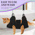 Cat Grooming Hammock Pet Hammock Cat Nail Clipper Hammock for Nail Trimming Dog Sling for Nail Clipping Dog Hanging Harness (Black XS)...