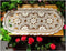 Laivigo Handmade Crochet Lace Oval Lucky Flower Tablecloth Table Runner Doilies Doily,12x24 Inch?Beige...