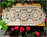 Laivigo Handmade Crochet Lace Oval Lucky Flower Tablecloth Table Runner Doilies Doily,12x24 Inch?Beige...