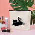 Makeup Bag for Women, 2Pcs Cosmetic Bags, Travel Toiletry Makeup Organizer Zipper Pouch Portable and Waterproof Cute Pencil Case for Teen Girls...