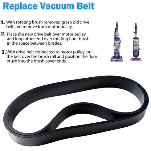 Vacuum Belt Replacement for Hoover Total Home Pet Upright Vacuum Cleaner, fits Model: UH74100, UH74100M, UH74110, UH74210M...