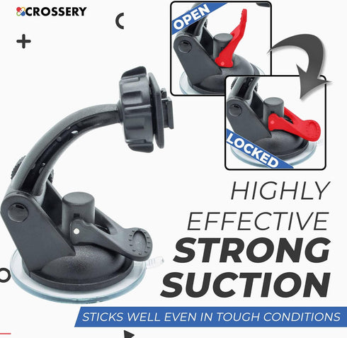 Cobb Accessport V3 Mount SCT X4 Mount Suction Cup Windshield Mount Monitor for WRX Edge CTS3 Monitor Edge CTS2 SCT X3 Ford Edge Evolution Cobb Acc...