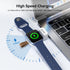 NEWDERY Charger for Apple Watch Portable iWatch USB Wireless Charger, Travel Cordless Charger with Light Weight Magnetic Quick Charge for Apple Wa...