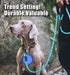 Dog Leash 10FT Thick Durable Nylon Dog Rope - Comfortable Padded Handle Reflective Rope Dog Leash for Medium Large Dogs with Collapsible Pet Bowl ...