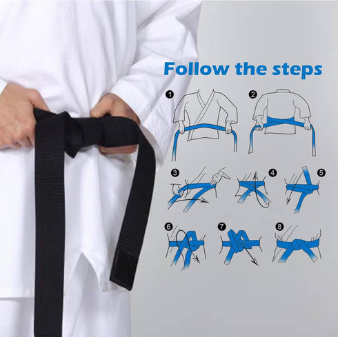 8.6ft Long Soft Belt for Martial Arts Karate Taekwondo Judo...