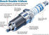 BOSCH 9604 OE Fine Wire Double Iridium Spark Plug - Single...