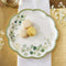 Kate Aspen Sage Green Party Decorations, Eucalyptus Floral 9 in. Decorative Premium Paper Plates (350 GSM weight -Set of 16) - Perfect for Greener...